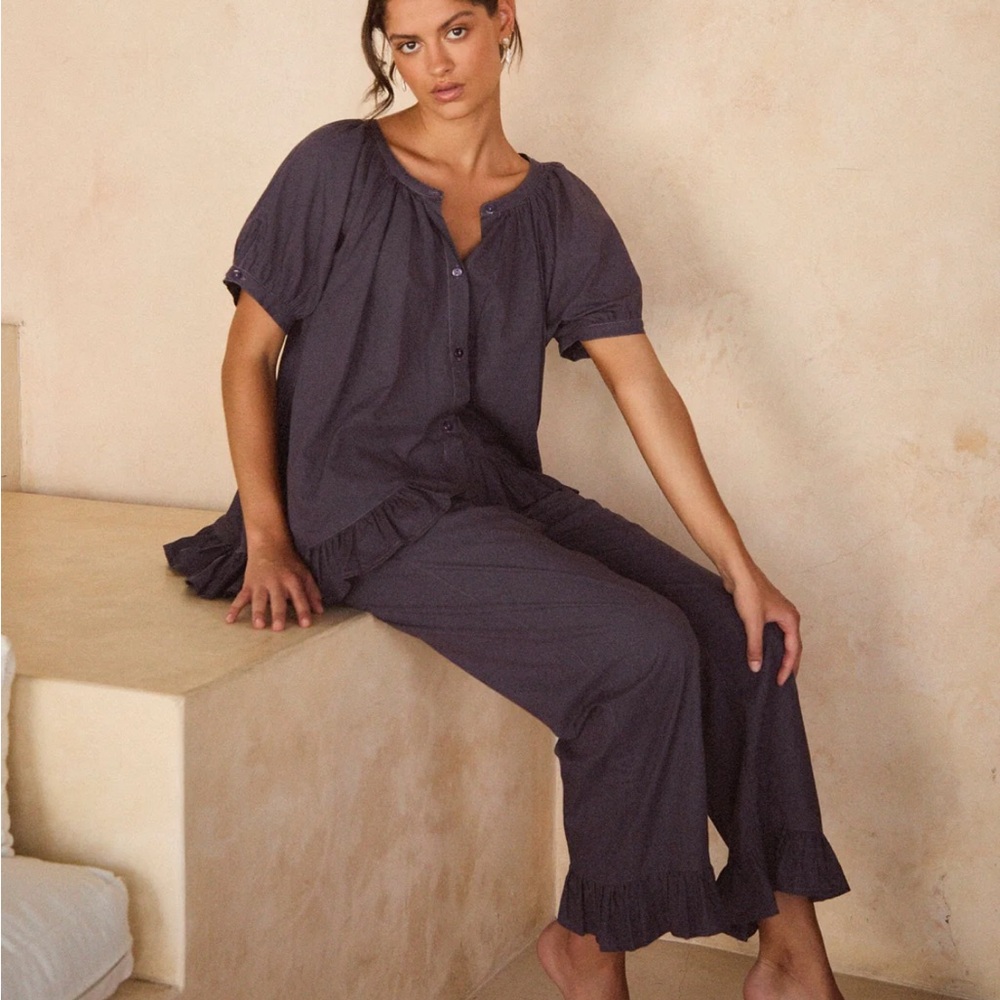 PIYAMA Sophie Pajama Set in Midnight